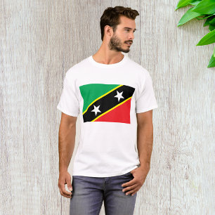 Saint Kitts och Nevis Flagga T Shirt