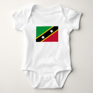 Saint Kitts och Nevis flagga T Shirt