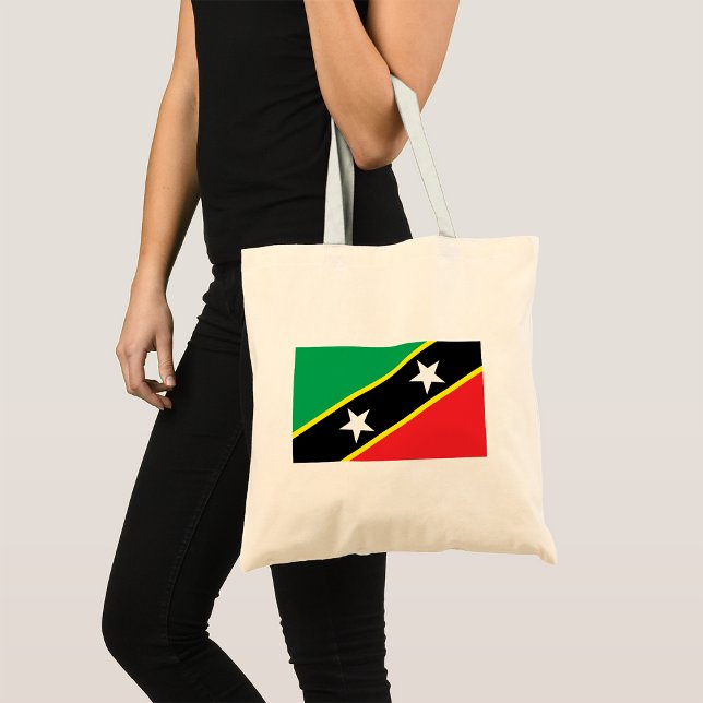 Saint Kitts och Nevis Flagga Tygkasse (Skapare uppladdad)