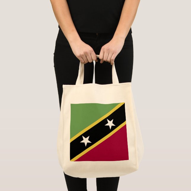 Saint Kitts och Nevis flagga Tygkasse (Framsida (produkt))