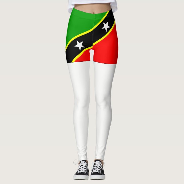 Saint Kitts och Nevis Leggings (Framsida)