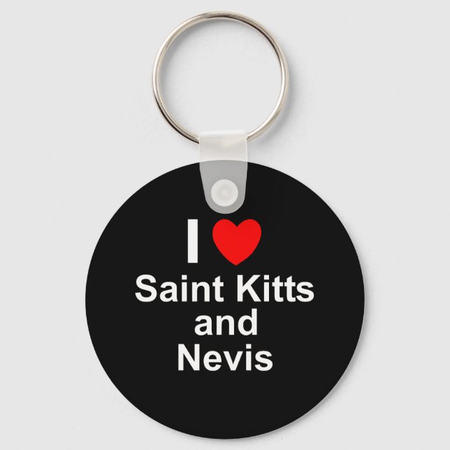 Saint Kitts och Nevis Nyckelring (Framsida)