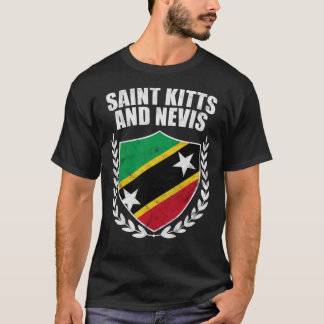 Saint Kitts och Nevis T Shirt