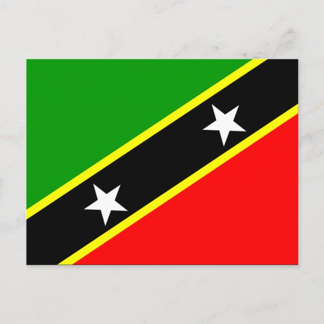 Saint Kitts och Nevis Vykort (Framsida)