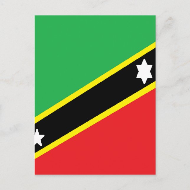 Saint Kitts och Nevis Vykort (Framsida)