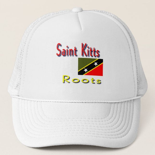 Saint Kitts rrotrs truckerkeps (Framsida)
