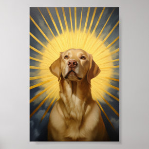 Saint Labrador-hämmare Poster