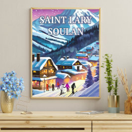Saint-Lary-Soulan : Éclat Pyrénéen Poster