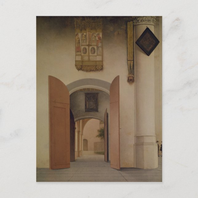Saint Laurens kyrka, Alkmaar, 1661 Vykort (Framsida)
