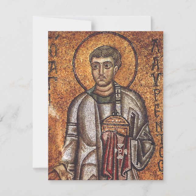 Saint Lawrence Martyr (Framsida)