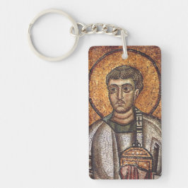 Saint Lawrence Martyr Nyckelring