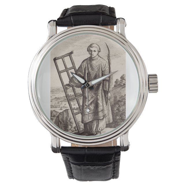Saint Lawrence patron saint archive Armbandsur (Framsida)