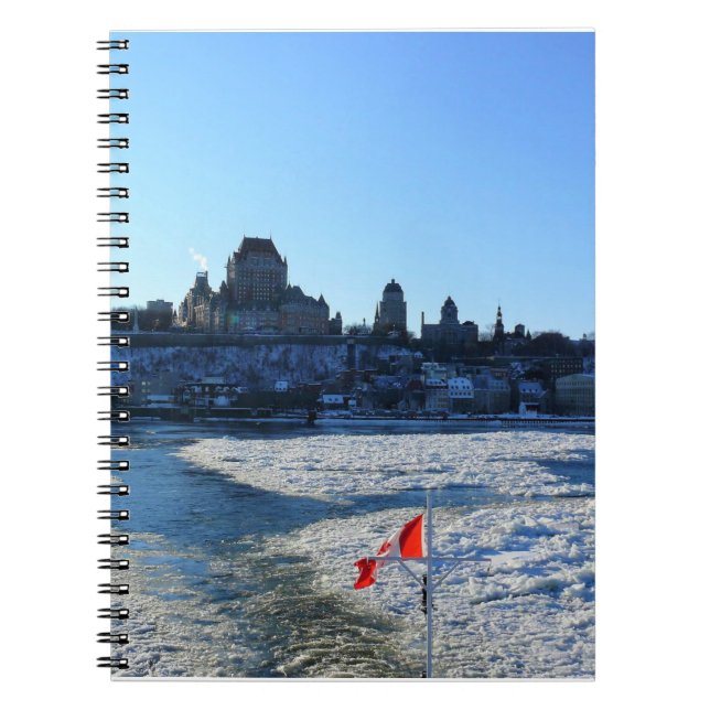 Saint Lawrence River & Old Quebec City, Quebec Anteckningsbok (Framsidan)
