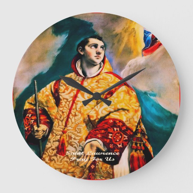 Saint Lawrence Stor Klocka (Framsida)