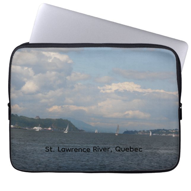 Saint Lawrencefloden Laptop Fodral (Framsidan)