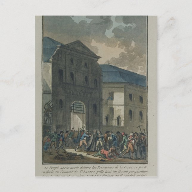 Saint-Lazare-klotets plåga Vykort (Framsida)