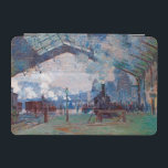 Saint-Lazare Station, Monet iPad Mini Skydd<br><div class="desc">Oscar-Claude Monet (14 november 1840-5 december 1926) var en Fransk målare, en av de Fransk Impressionistiska målningarna och den mest konsekventa och skickliga utövaren av rörelsens filosofi att uttrycka sina uppfattningar före naturen, särskilt när det gäller plätering av landskapsbilden i luft. Uttrycket ""Impressionism" härrör från titeln på hans målning Impression,...</div>