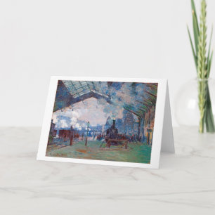 Saint-Lazare Station, Monet Kort