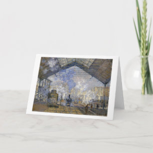 Saint-Lazare Station, Monet Kort