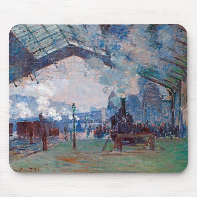 Saint-Lazare Station, Monet Musmatta (Framsidan)