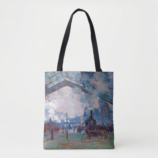 Saint-Lazare Station, Monet Tygkasse (Framsida)