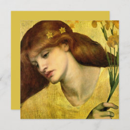Saint Lily [Sancta Lilias] (av Gabriel Rossetti) Kort