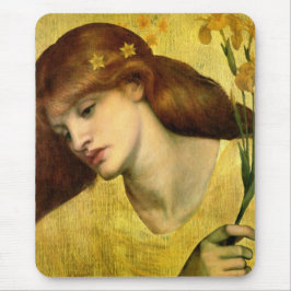 Saint Lily [Sancta Lilias] (av Gabriel Rossetti) Musmatta