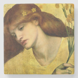 Saint Lily [Sancta Lilias] (av Gabriel Rossetti) Stenunderlägg