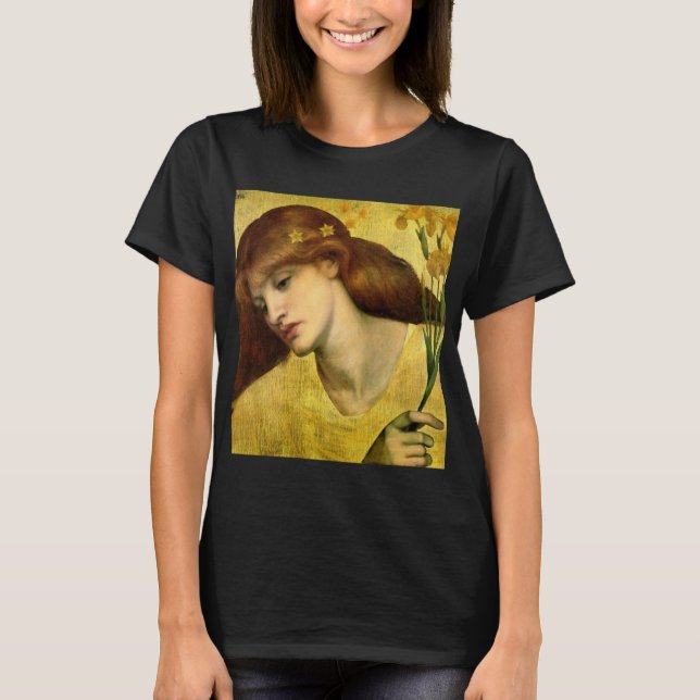 Saint Lily [Sancta Lilias] (av Gabriel Rossetti) T Shirt (Framsida)