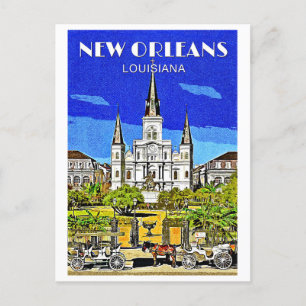 Saint Louis Cathedral Helg Vykort