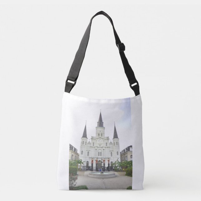 Saint Louis Cathedral, New Orleans. Axelväska (Framsida)