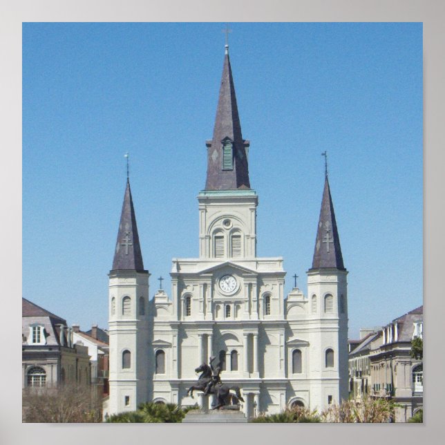 Saint Louis Cathedral Poster (Framsidan)