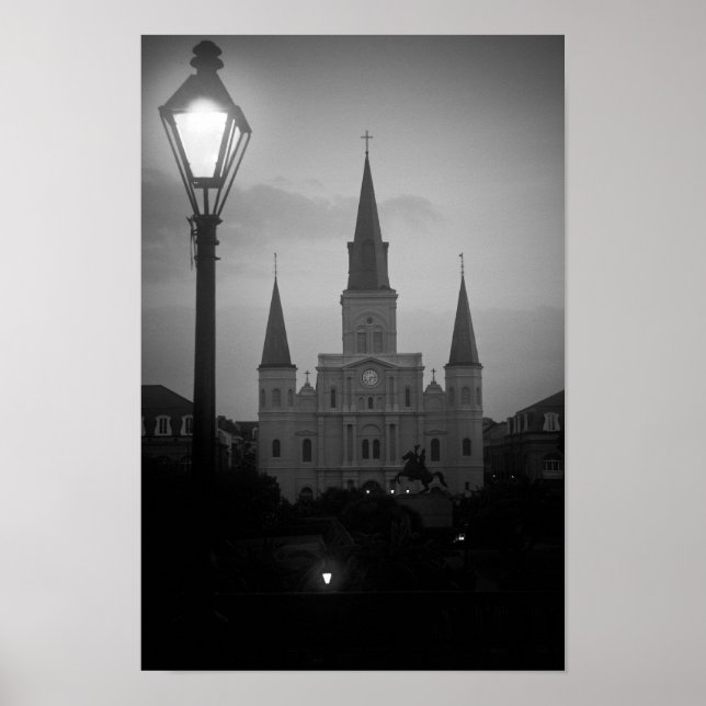 Saint Louis Cathedral Poster (Framsidan)