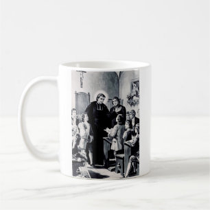 Saint Louis de Montfort fransk präst Kaffemugg