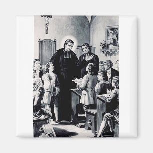 Saint Louis de Montfort fransk präst Magnet