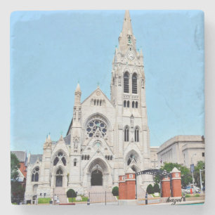 Saint Louis, den helige Francis Xavier-kyrkan Unde Underlägg Sten