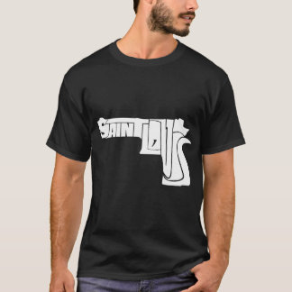 Saint Louis Gun-Logotypen T Shirt