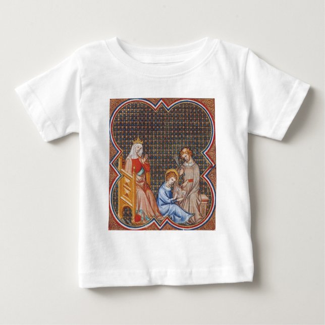 Saint Louis IX av Frankrike T Shirt (Framsida)