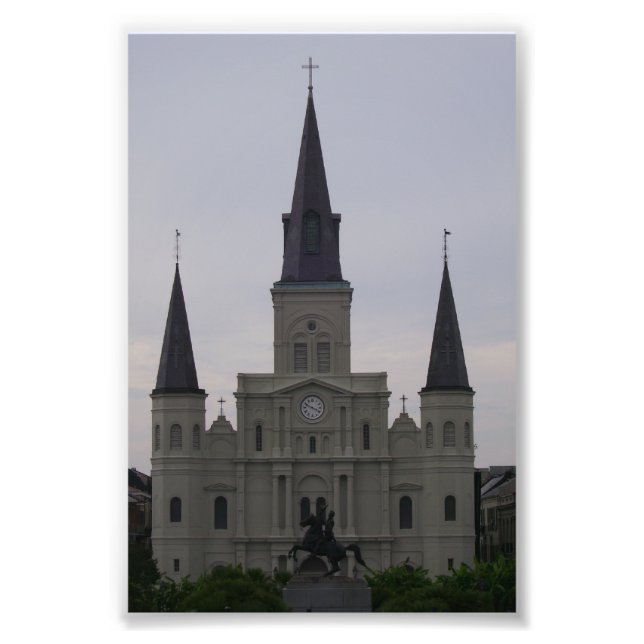 Saint Louis-katedralen Fototryck (Framsidan)