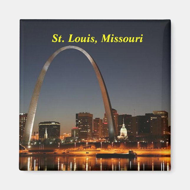 Saint Louis Missouri magnet (Framsidan)