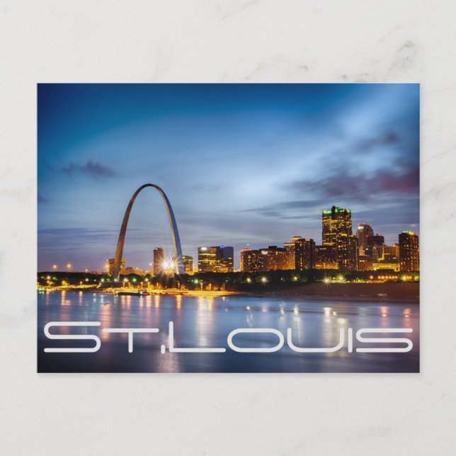 saint louis missouri vykort (Framsida)