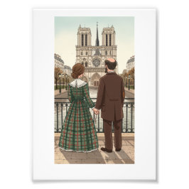 Saint Louis & Zelie Martin Catholic Photo Print Fototryck