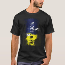 Saint Lucia är helt enkelt vacker t-shirt