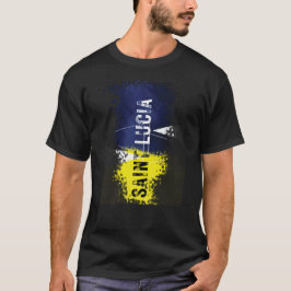 Saint Lucia är helt enkelt vacker t-shirt