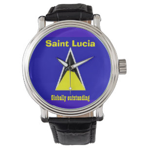 Saint lucia armbandsur