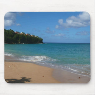 Saint Lucia Beach Tropical Vacation liggande Musmatta