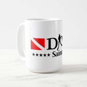 Saint Lucia DV4 Kaffemugg