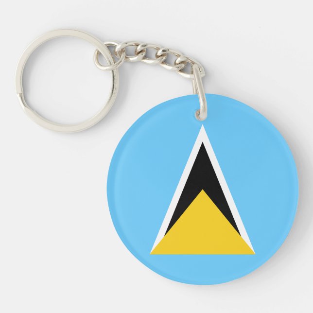 Saint Lucia-flagga (Framsidan)