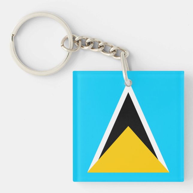Saint Lucia Flagga (Framsidan)