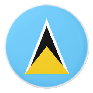 Saint Lucia-flagga Knopp